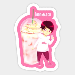 Matsuno-bucks Todomatsu frappe Sticker